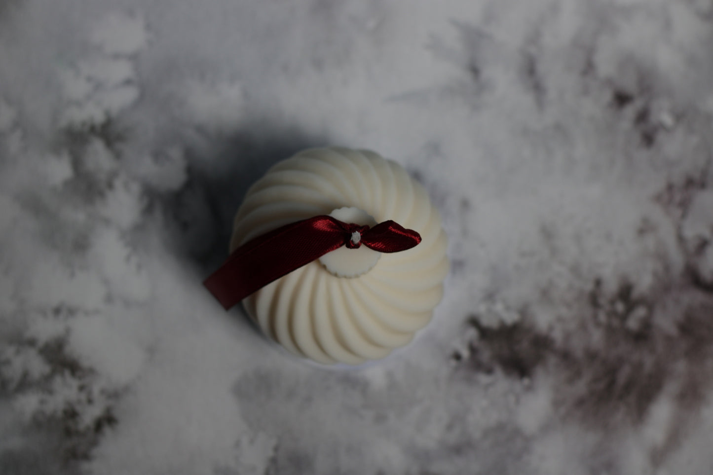 Kalėdinis burbulas dekoratyvinė žvakė