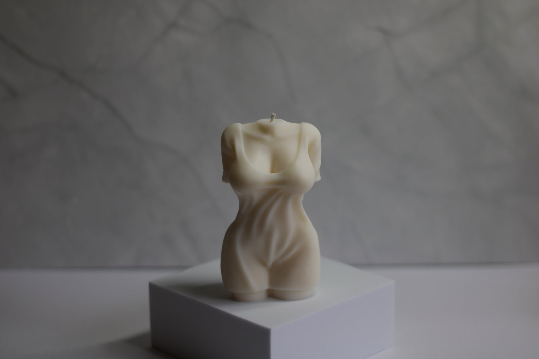 Sojų vaško žvakė moteris