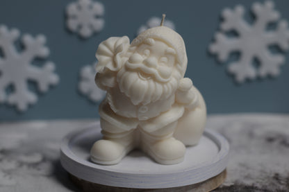 Dekoratyvinė sojų vaško žvakė LINKSMASIS NYKŠTUKAS