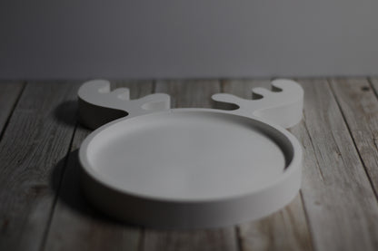 Akrilinis padėkliukas Elnias