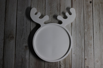 Akrilinis rankų darbo padėkliukas Elnias