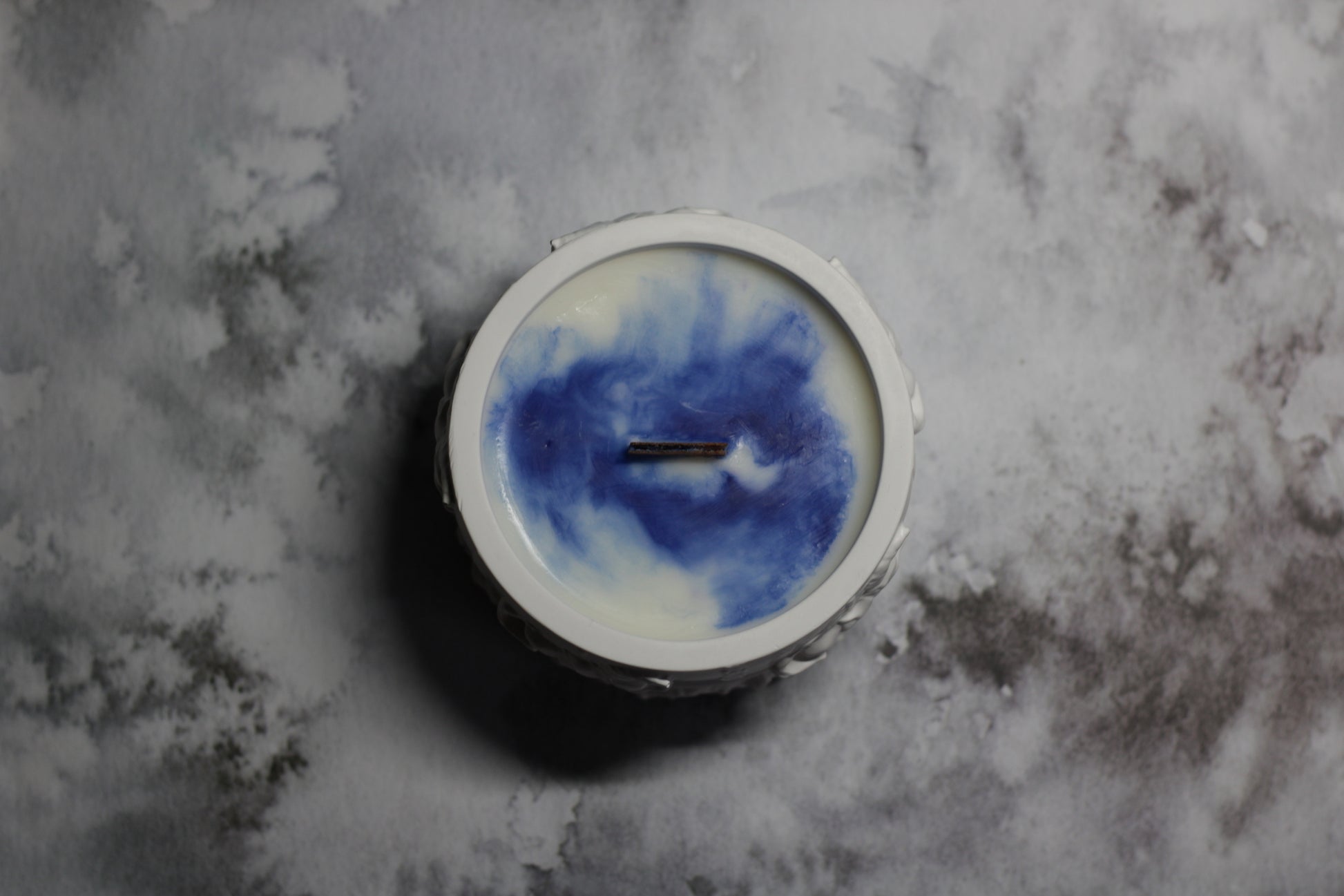 Rankų darbo kvepianti sojų žvakė Karuselė