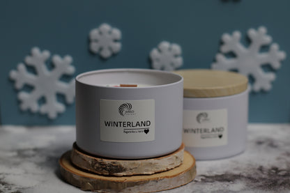 Sojų vaško žvakė Winterland