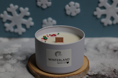 Winterland aromatinė žvakė iš sojų vaško