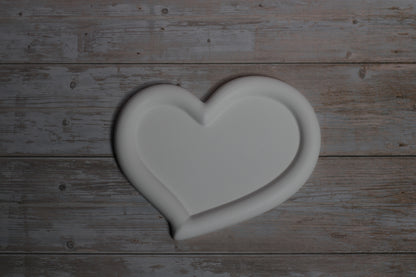 Akrilinis dekoratyvinis padėkliukas LOVE žvakėms ir interjerui